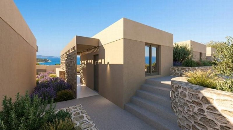 Kefalas Kreta, Kefalas: Exklusives Neubauprojekt – Villa #1 mit privatem Pool und Meerblick Haus kaufen
